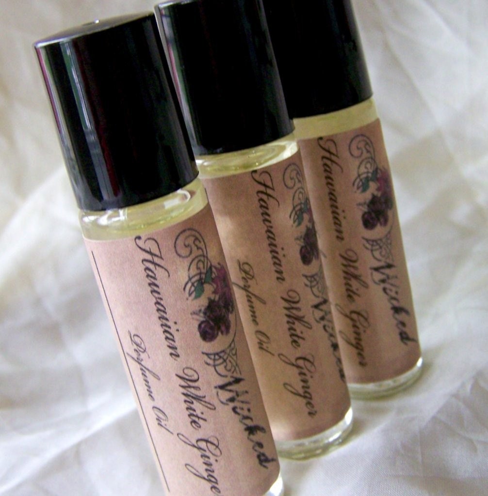 Hawaiian White Ginger Perfume Oil