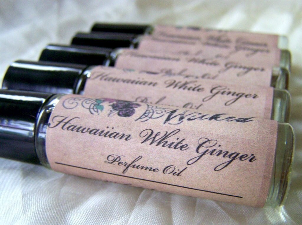 Hawaiian White Ginger Perfume Oil