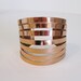 Vintage Renoir Copper Modernist Cuff Bracelet