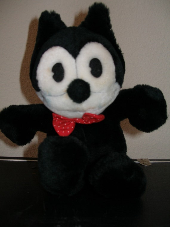 1988 Felix The Cat Plush Stuffed Animal FREE by StitchtsAttic