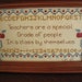 Vintage Cross Stitch for Teachers