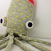 Yellow Polka Dotted Socktopus - Sock Animal Toy
