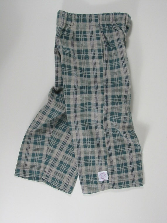 Baby Boys Plaid Flannel Pants