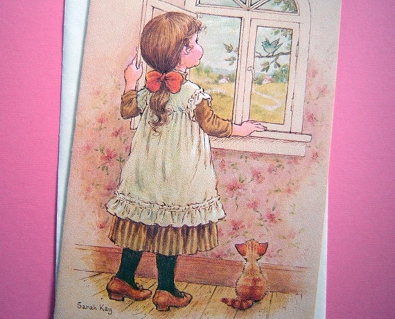 Vintage SARAH KAY Birthday Card