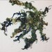 Beaded Textile Wall Hanging - Life Form I