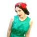 1960s Jonathan Logan Dress... Emerald Green Dress And Jacket Set... EMERALDS of MAY (s/m)