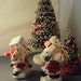 Santas Carrying Presents Salt and Pepper Shakers