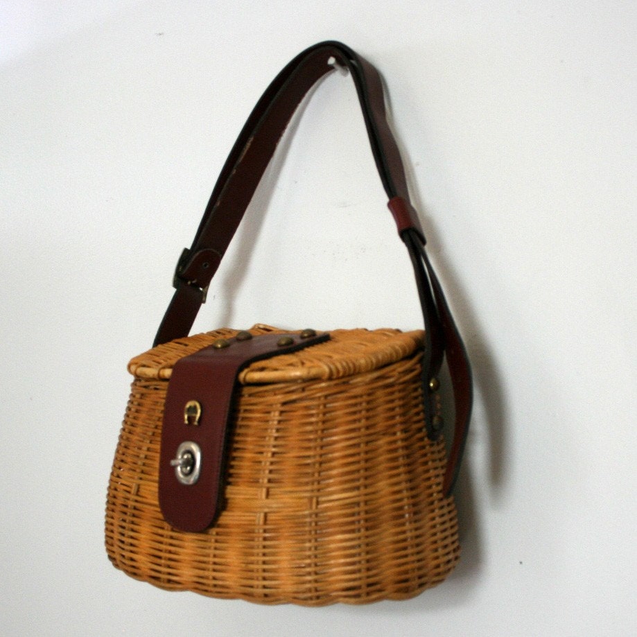 fish basket purse