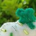 Sale - 1/2 off!  Luck of the Irish - Felt Cupcake Magnet