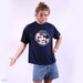 Vintage Mens Tee / Nautical Mickey Mouse Tshirt / Medium