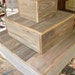 3 tier wood cake stand rustic wedding cupcake Box Plate Barn wood Primitive Reclaimed Marriage Vintage Wedding country