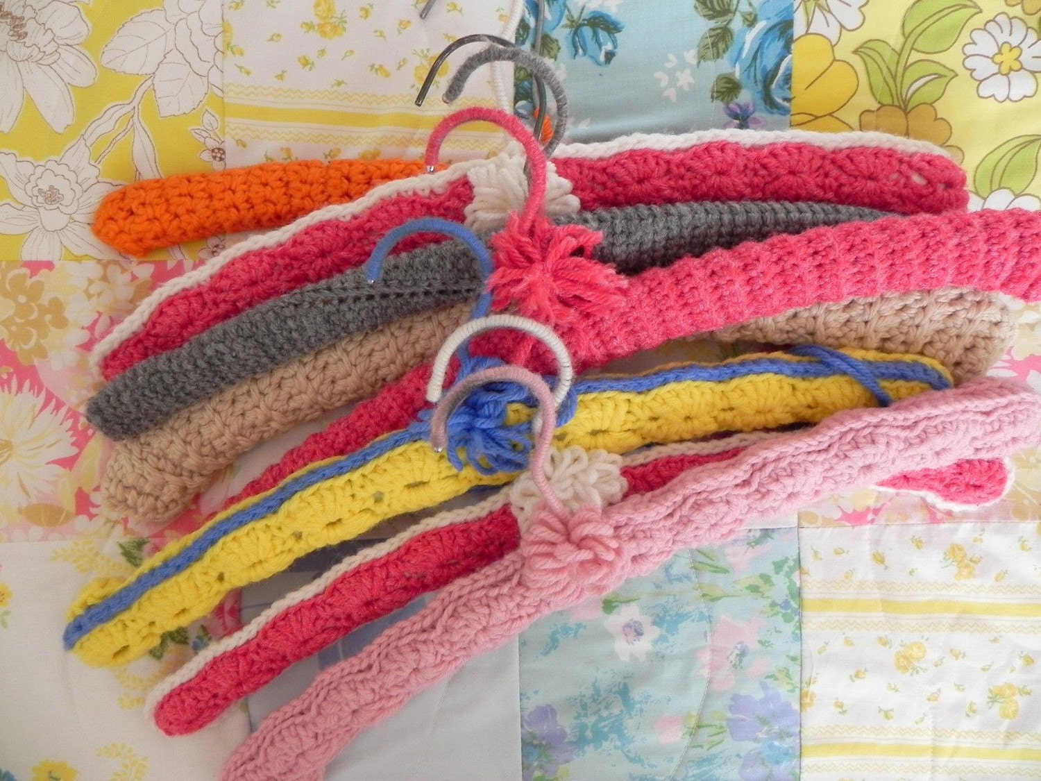 Vintage Crochet Hanger Collection