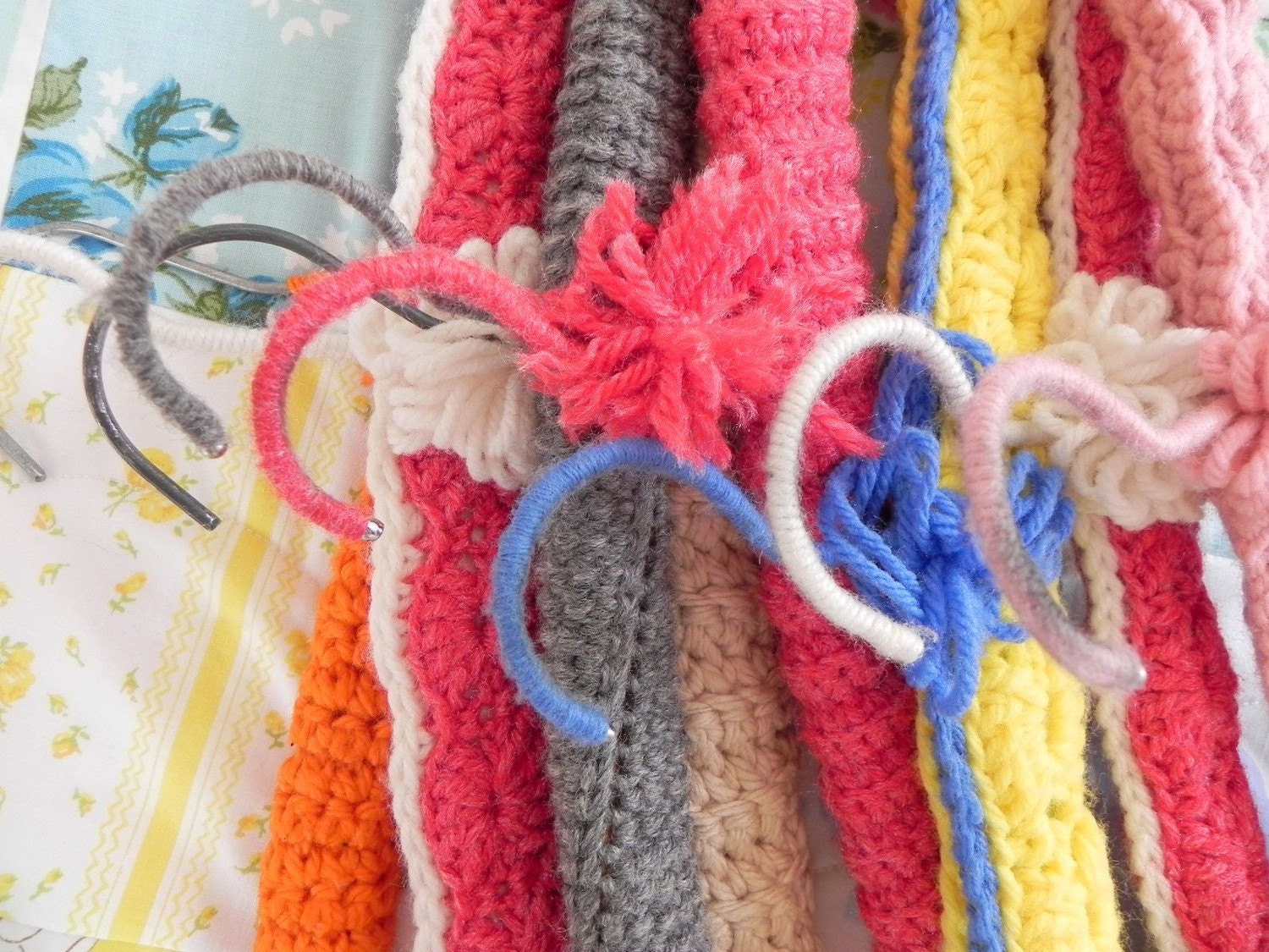 Vintage Crochet Hanger Collection