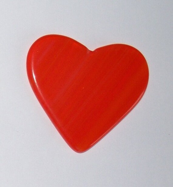 Heart Guitar Pick Glass Inv3846