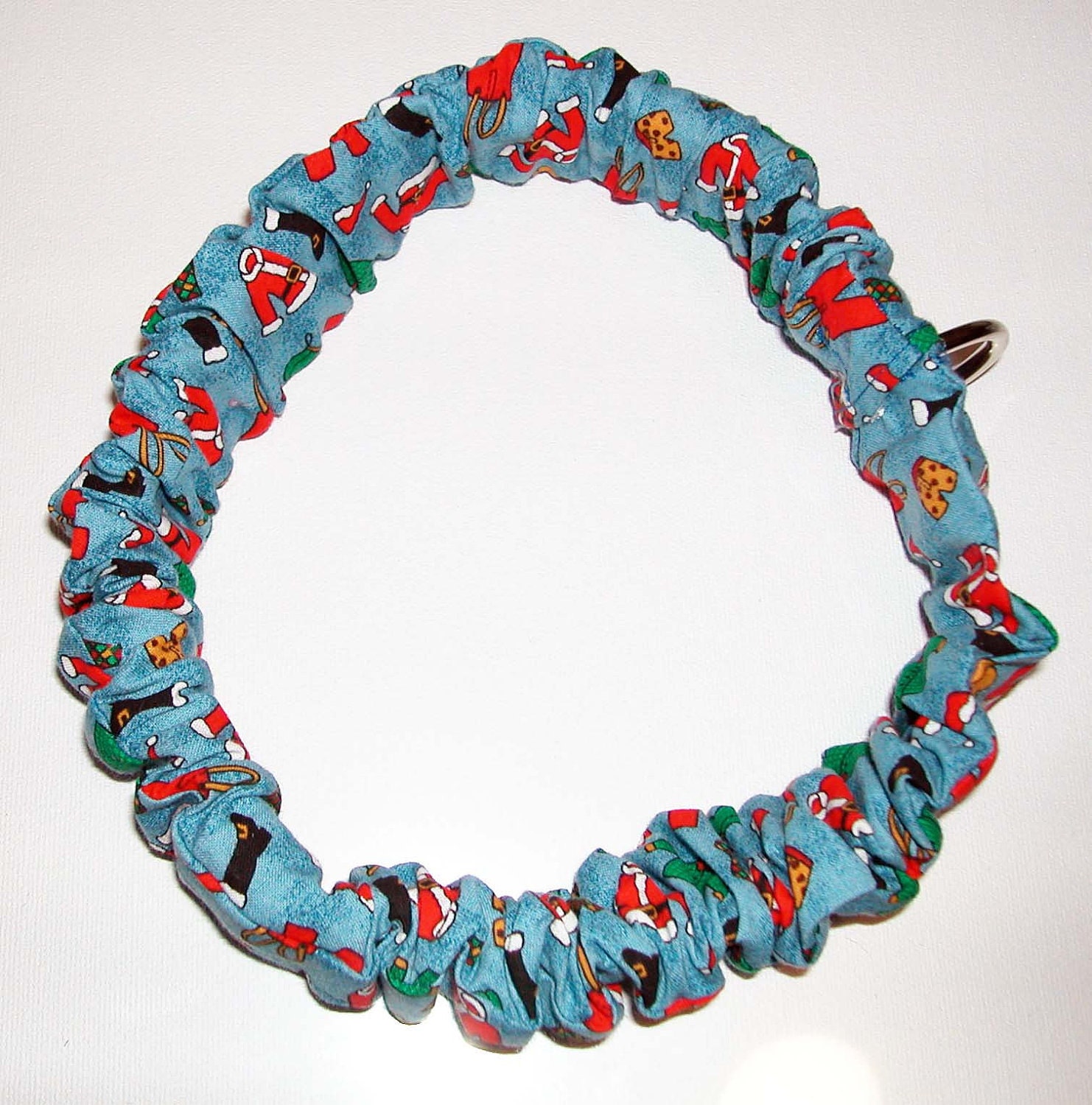 Christmas Holly Dog Collar Cover Sock 3/4 inch ON SALE