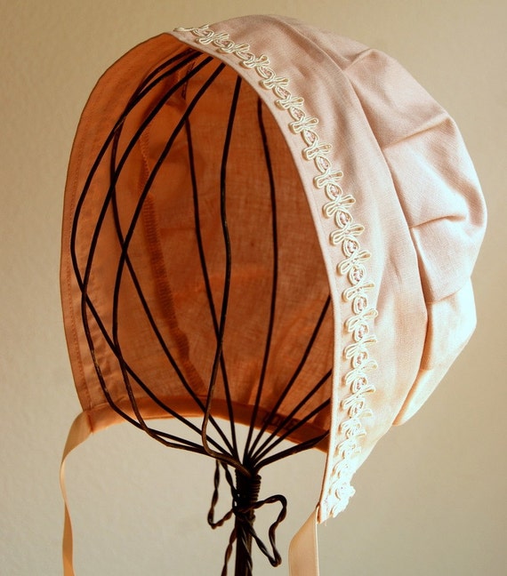 AMISH KAPP Headcovering Head Cover Veil Pink Modest