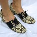 RESERVED 1960s Faux Reptile Lace up Heels / size 8