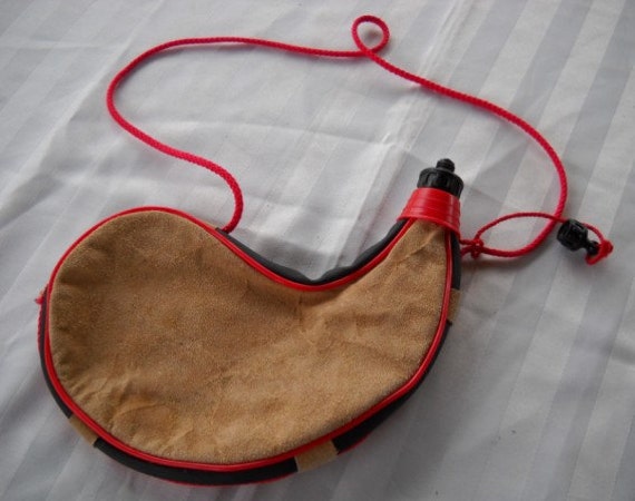 Made in Spain Suede Leather Water Bag