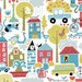 MONALUNA- Taali- Busy City - Organic Cotton Fabric low shipping