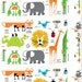 cloud9 Happy Drawing- CUT and SEW Panel- Organic Cotton Fabric- Fabulous Shipping Rates