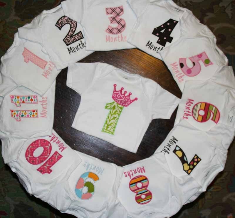 Click the following links to access the baby girl monthly onesie stickers free printable Shop for baby onesies online at Target. Free shipping on purchases over $35 and save 5% every day with your Target REDcard.