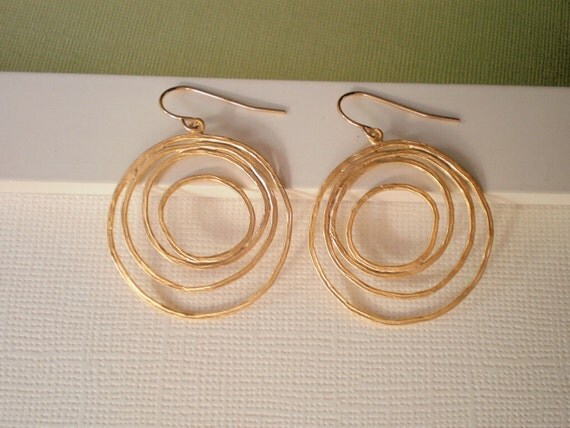 Items similar to Multi Hoop Gold Earrings - As Seen on the Bachelorette on Etsy