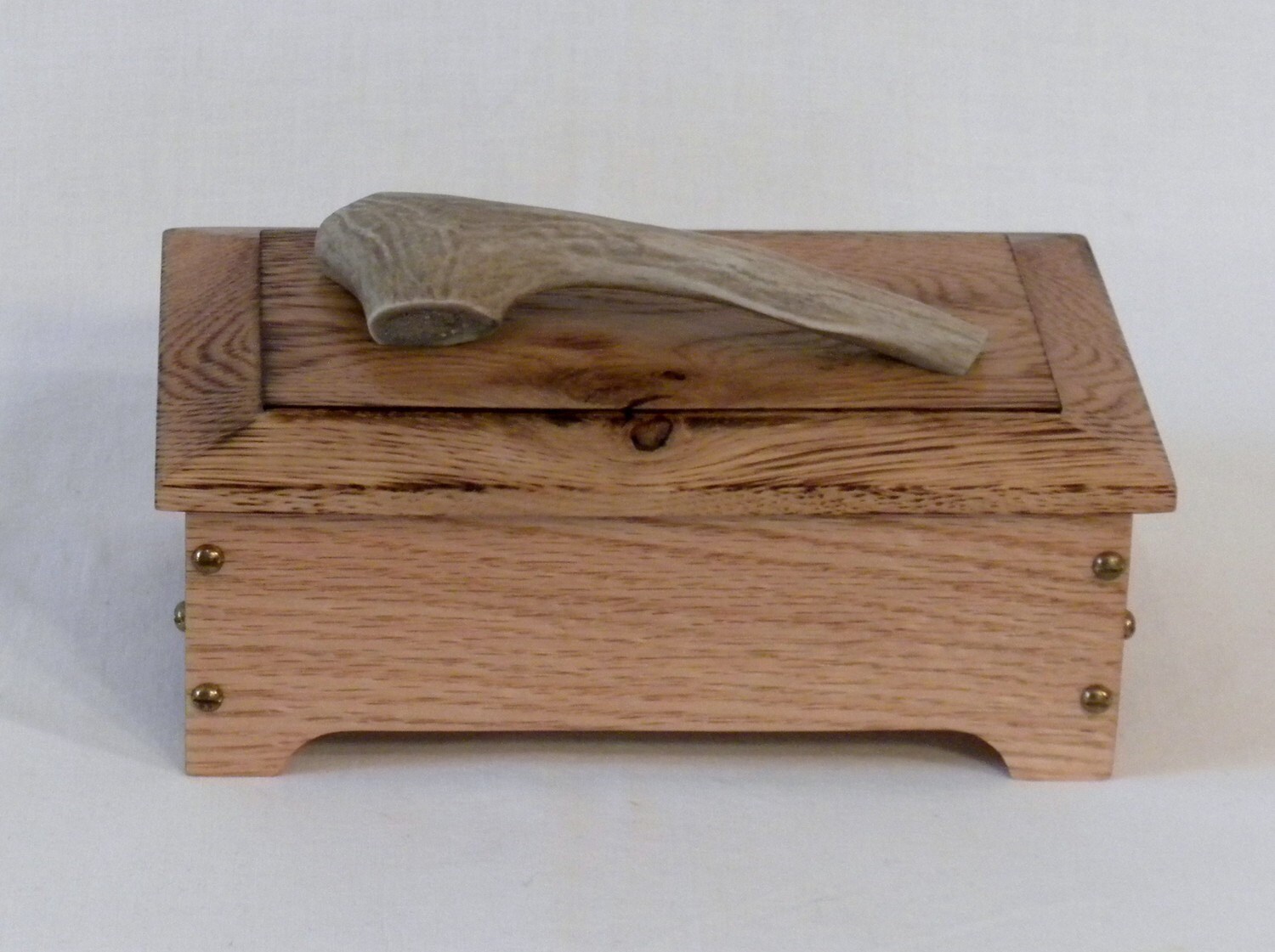 Men's rustic jewelry box