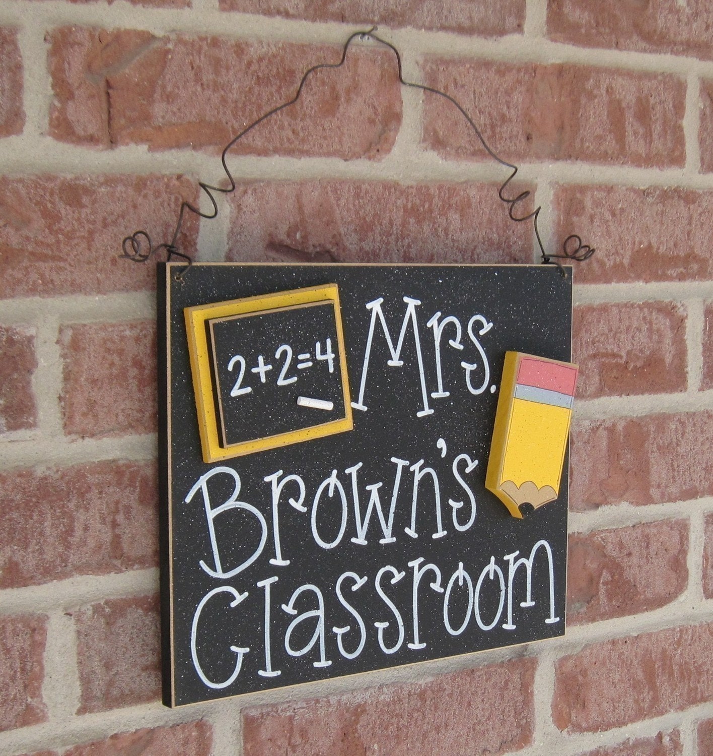Custom Teacher Personalized Name or Word Sign for children