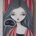 Original Acrylic Painting on Canvas-Masquerade Two