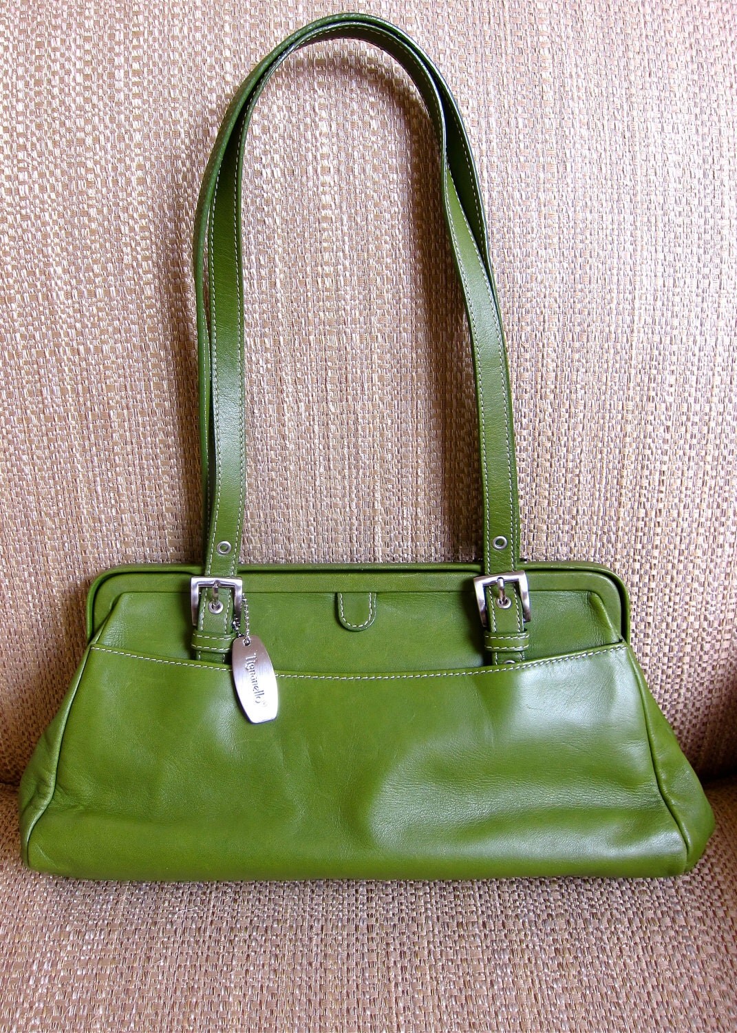 mini green purse