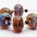 Andromeda - Handmade Lampwork Glass Beads by Sarah Downton