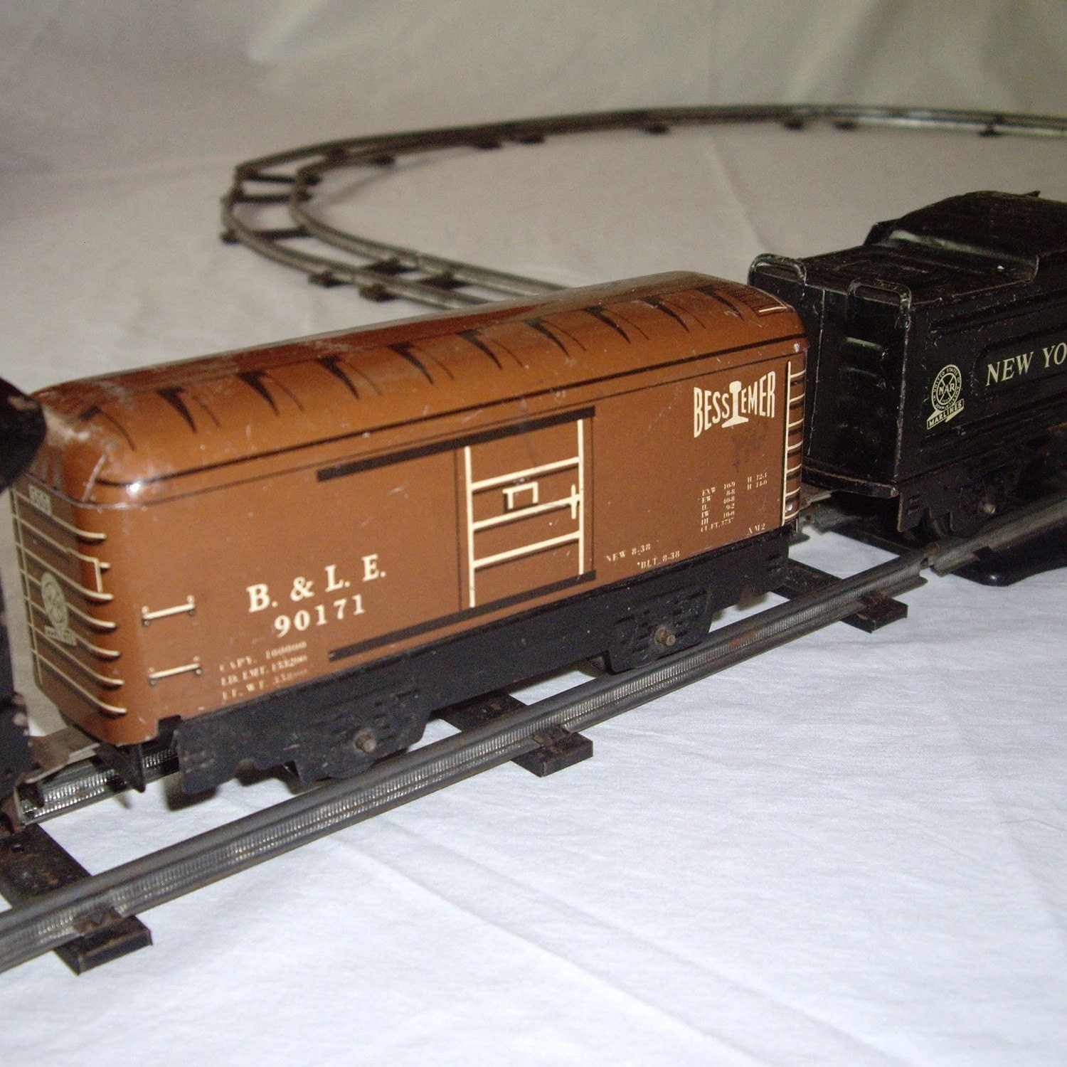 vintage wind up train set