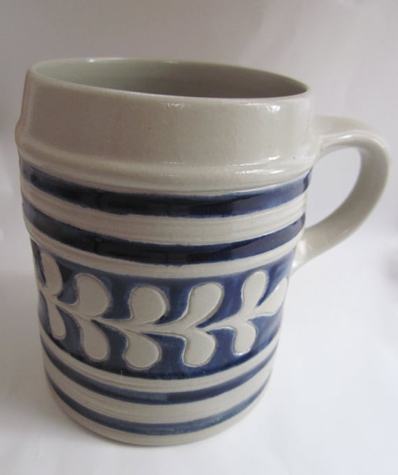 Colonial Williamsburg Ceramic Crock Mug Stein Souvenir Stamped