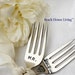 Vintage Silverware Mr. and Mrs. wedding cake topper silver plated flatware by beachhouseliving on etsy home of the original hand stamped wedding silverware