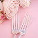 Mr. and Mrs. Wedding Cake Forks Revelation 1953 Vintage Modern