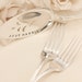 Just Married Cake Server Mr. Mrs. Forks. Wedding Flatware King James Fleur di lis