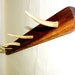Stag Horn Wall Hooks on Black Walnut Wood