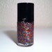 Full-sized rainbow LGBT pride rainbow glitter nail polish
