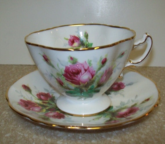 PRICE REDUCED Hammersley Grandmother's Rose Bone China