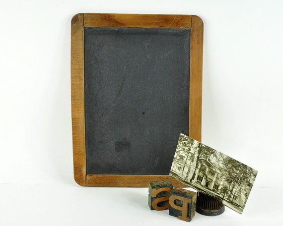 Vintage Schoolhouse Slate Chalkboard