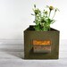 Vintage Industrial Metal Shop Drawer / Metal Storage Bin / Industrial Storage