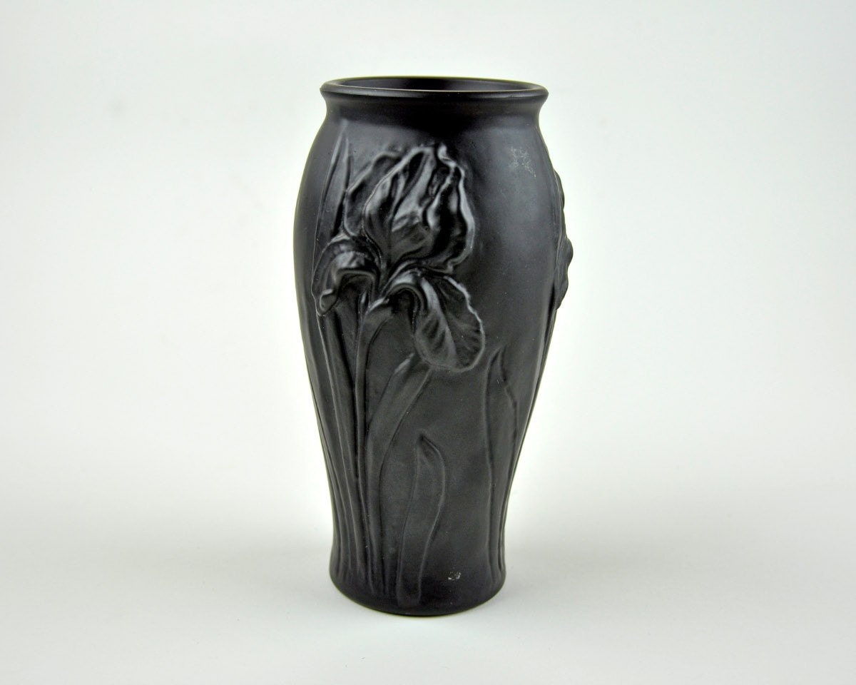 Vintage Tiffin Iris Vase