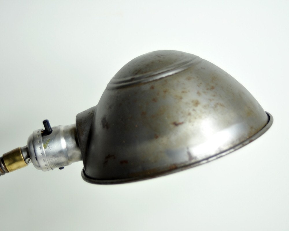 Vintage Industrial Gooseneck Desk Lamp