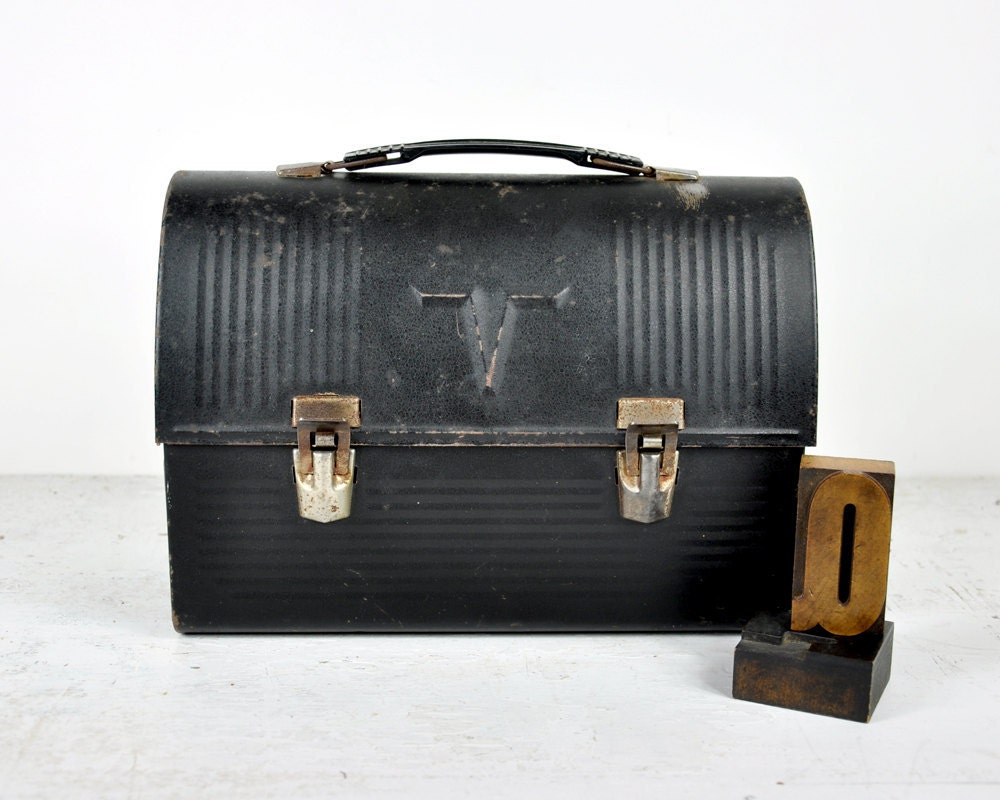 Vintage Metal Domed Lunch Box   Il Fullxfull.258555037 