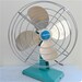 Fabulous Turquoise Vintage Eskimo Table Fan