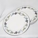 Royal Doulton Bread And Butter Plates-Burgundy(4)