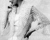 bed jacket vintage crochet patterns - Vintage crochet Patterns