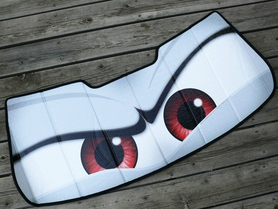 MINI Cooper eyes sunshade Eyeshades custom angry eyes