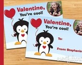 Penguin Valentines Day Cards for Kids - Printable Il_170x135