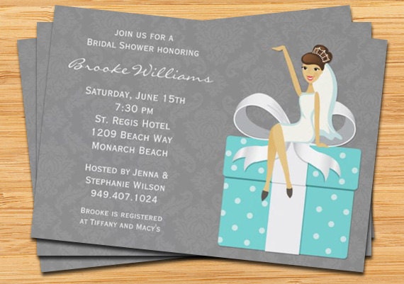 Wedding shower invitations etsy